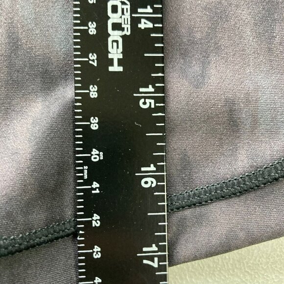 Calia Women’s Essential High Rise Bermuda Bike Shorts Ocean Washed Black X Small - Picture 9 of 12